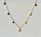 Lily necklace in kashmer